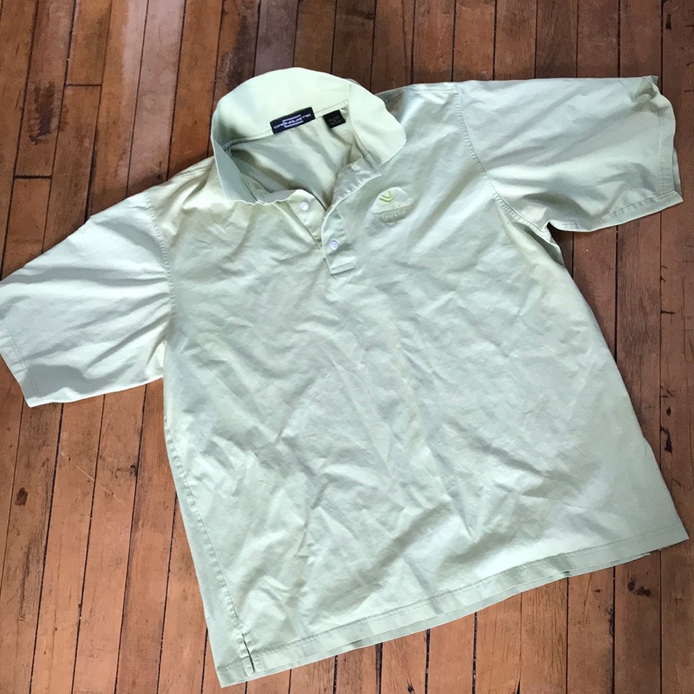 Light Green Men's Short‎ Sleeve Polo - Classic Casual